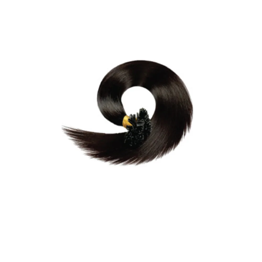Fusion keratin tip hair extensions